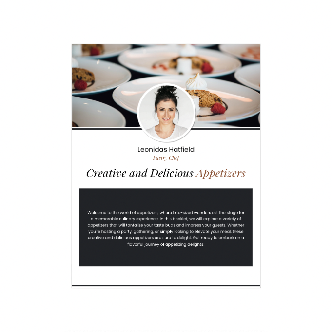 创意美味的开胃菜：一场美食之旅