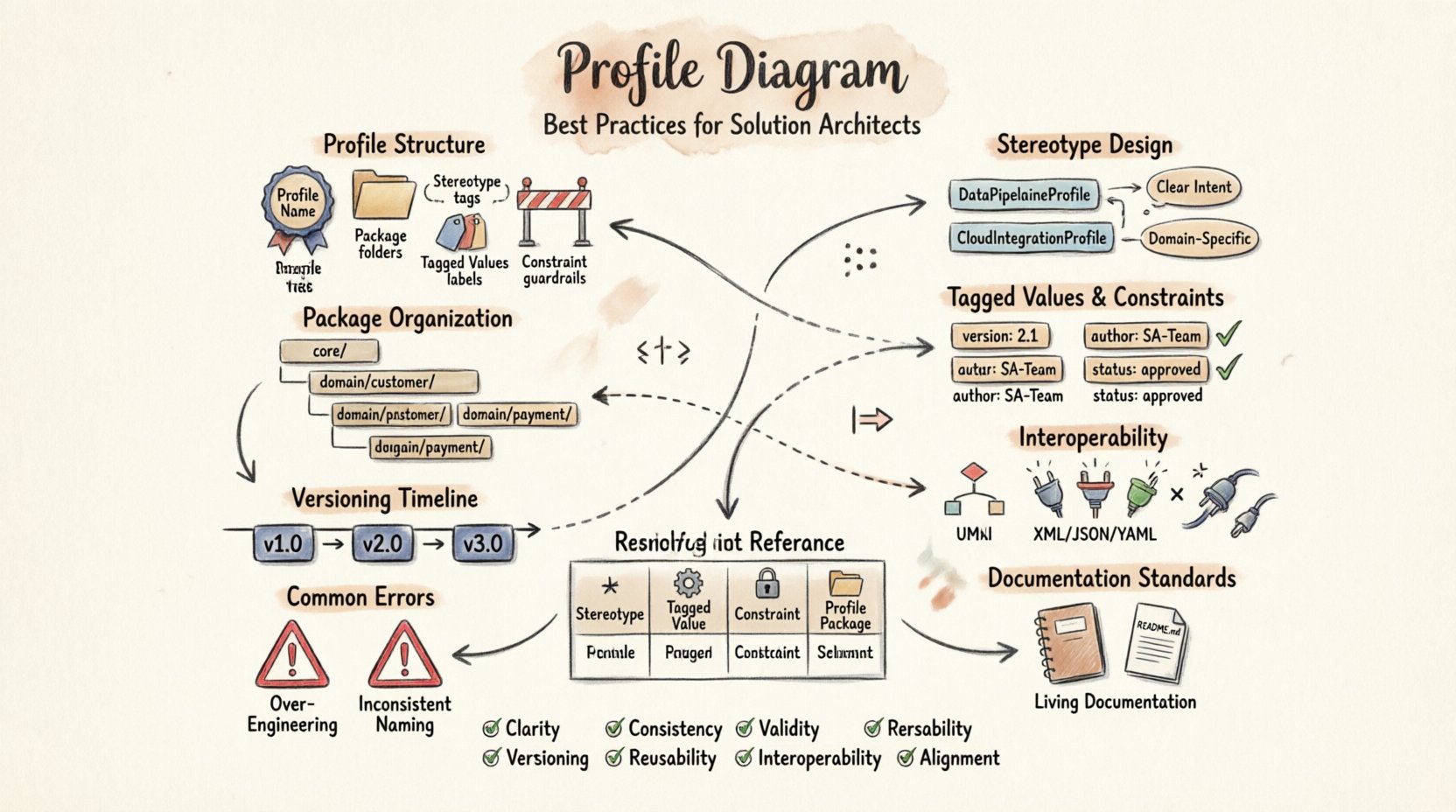 Best Practices für Profil-Diagramme: Expertentipps für Lösungsarchitekten