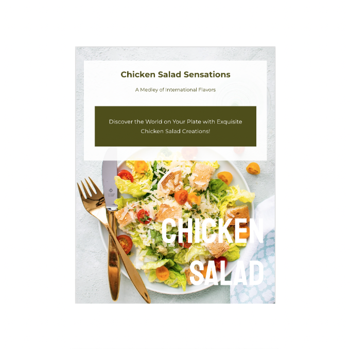 Chicken-Salat-Sensationen: Eine Mischung internationaler Aromen