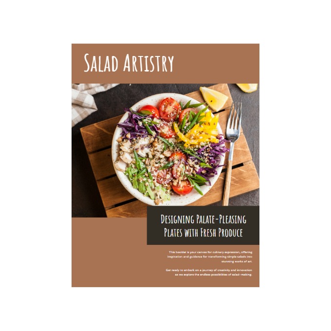 Arte culinaria de ensaladas: diseñando platos deliciosos con productos frescos