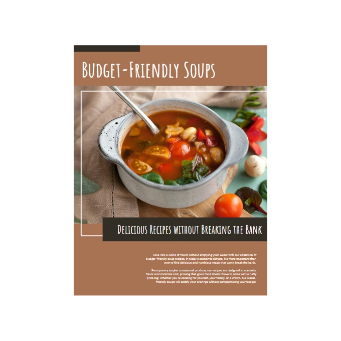 Soups abordables : Des recettes délicieuses sans se ruiner