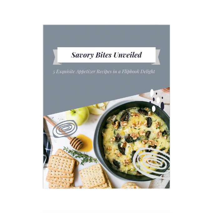 Bouchées savoureuses dévoilées : 5 recettes exquises d’apéritifs dans un plaisir de flipbook