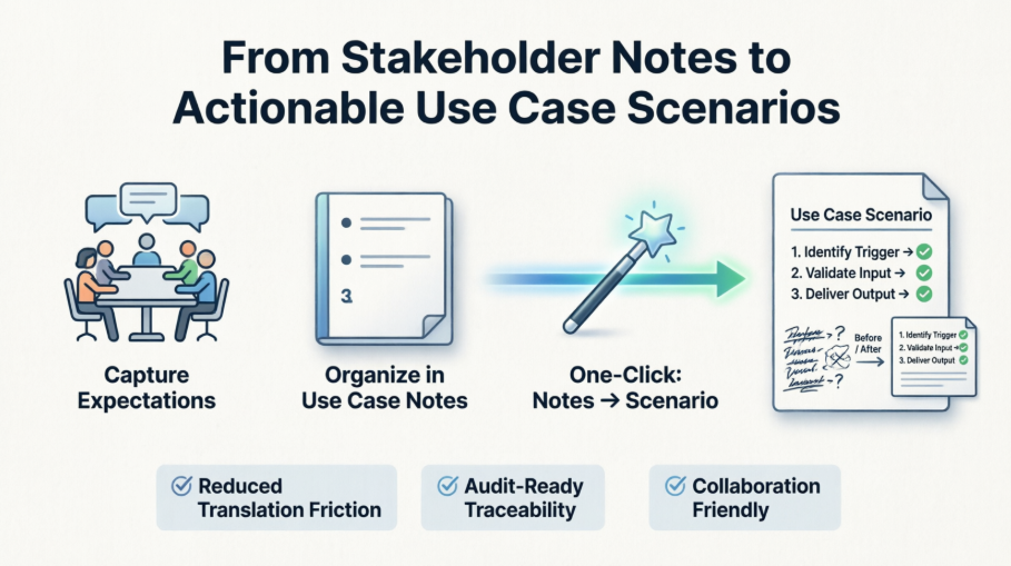 Des notes des parties prenantes aux scénarios exploitables : une revue pratique du workflow des cas d’utilisation de Visual Paradigm