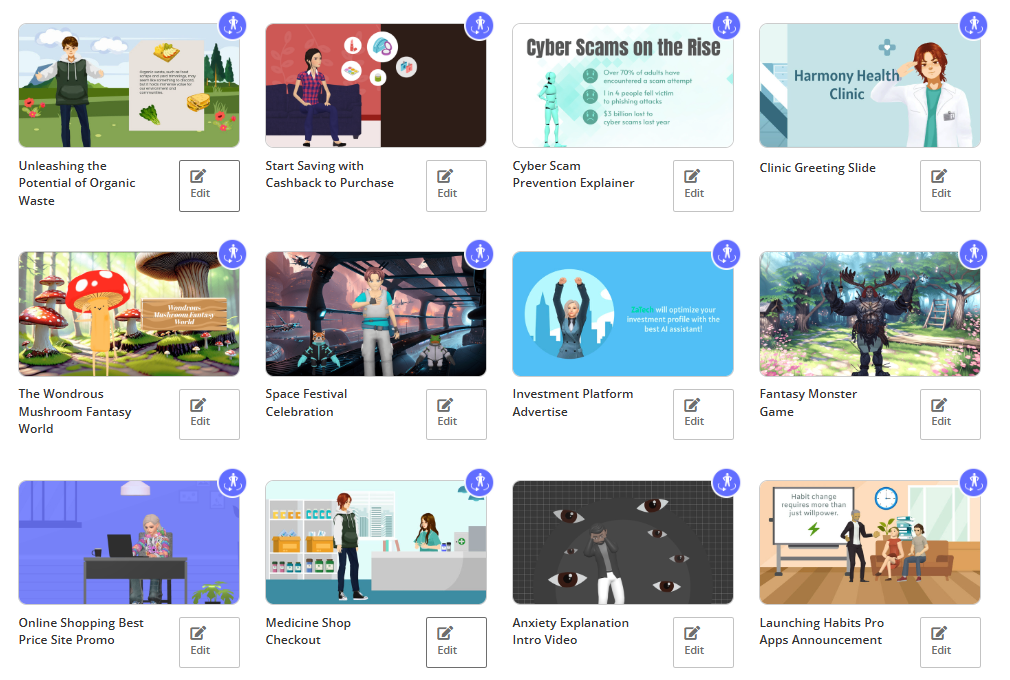 AniFuzion Online Video Maker: Przekształć pomysły w animowane czary!