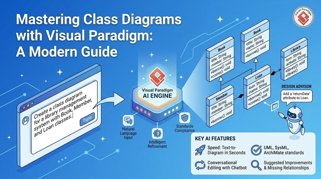 Criando Diagramas de Classes com o Visual Paradigm: Um Guia Moderno