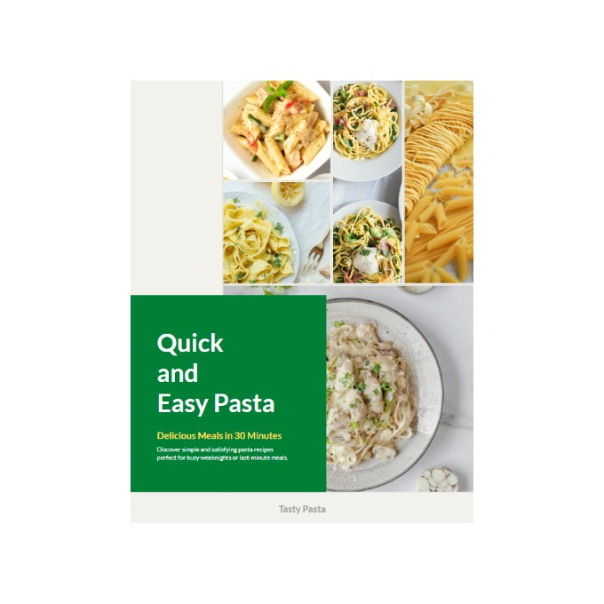 Massa Rápida e Fácil: Refeições Deliciosas em 30 Minutos