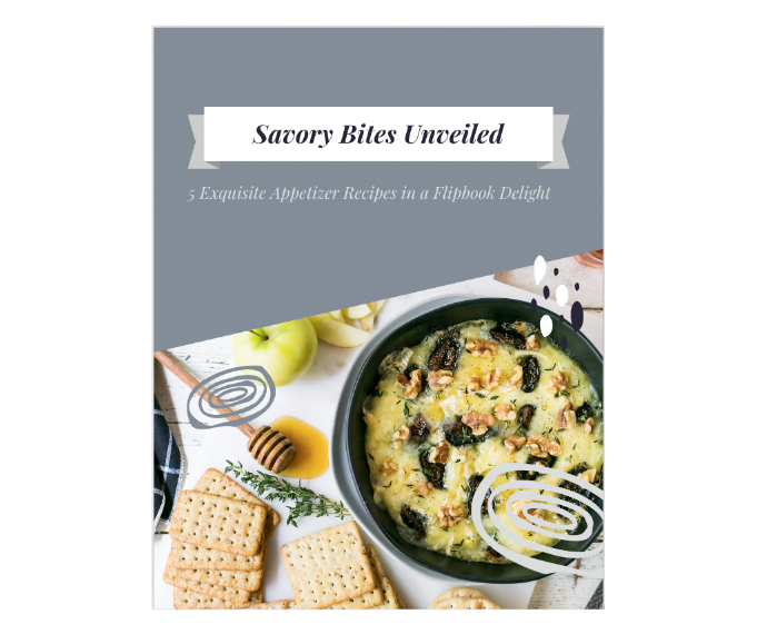 Bocados Saborosos Revelados: 5 Receitas Exquisite de Aperitivos em um Prazer de Flipbook