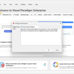 Visualizing Online Purchase Flows with AI-Powered Communication Diagrams in Visual Paradigm