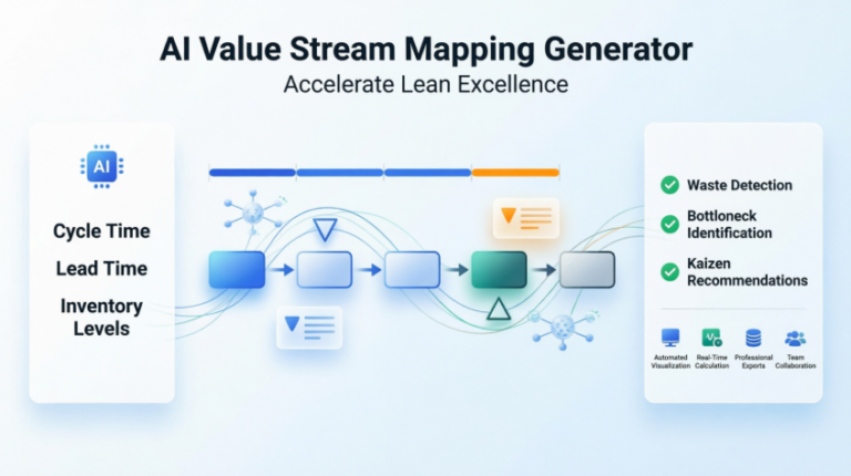 Stream Based Generator AI Value Stream Mapping Generator: Accelerate Lean Excellence - Flavor ...