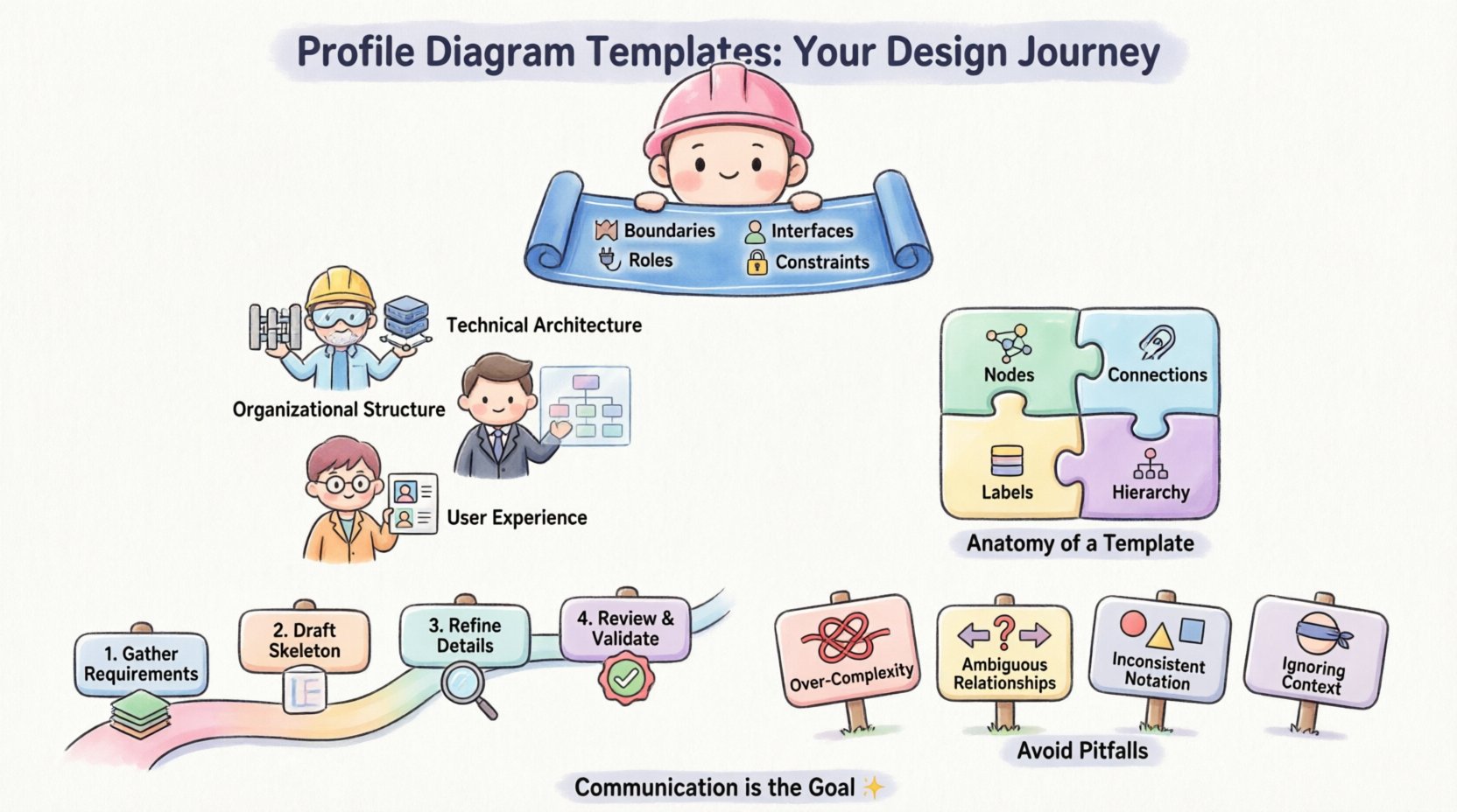 Profile Diagram Templates: Where to Start Your Design Journey