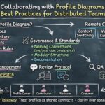 Collaborating with Profile Diagrams: Best Practices for Distributed Teams